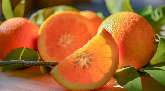 sliced oranges